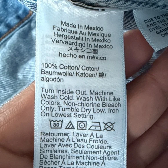 Madewell The Curvy Balloon Utility Jean- Raebrook Wash - Picture 8 of 8